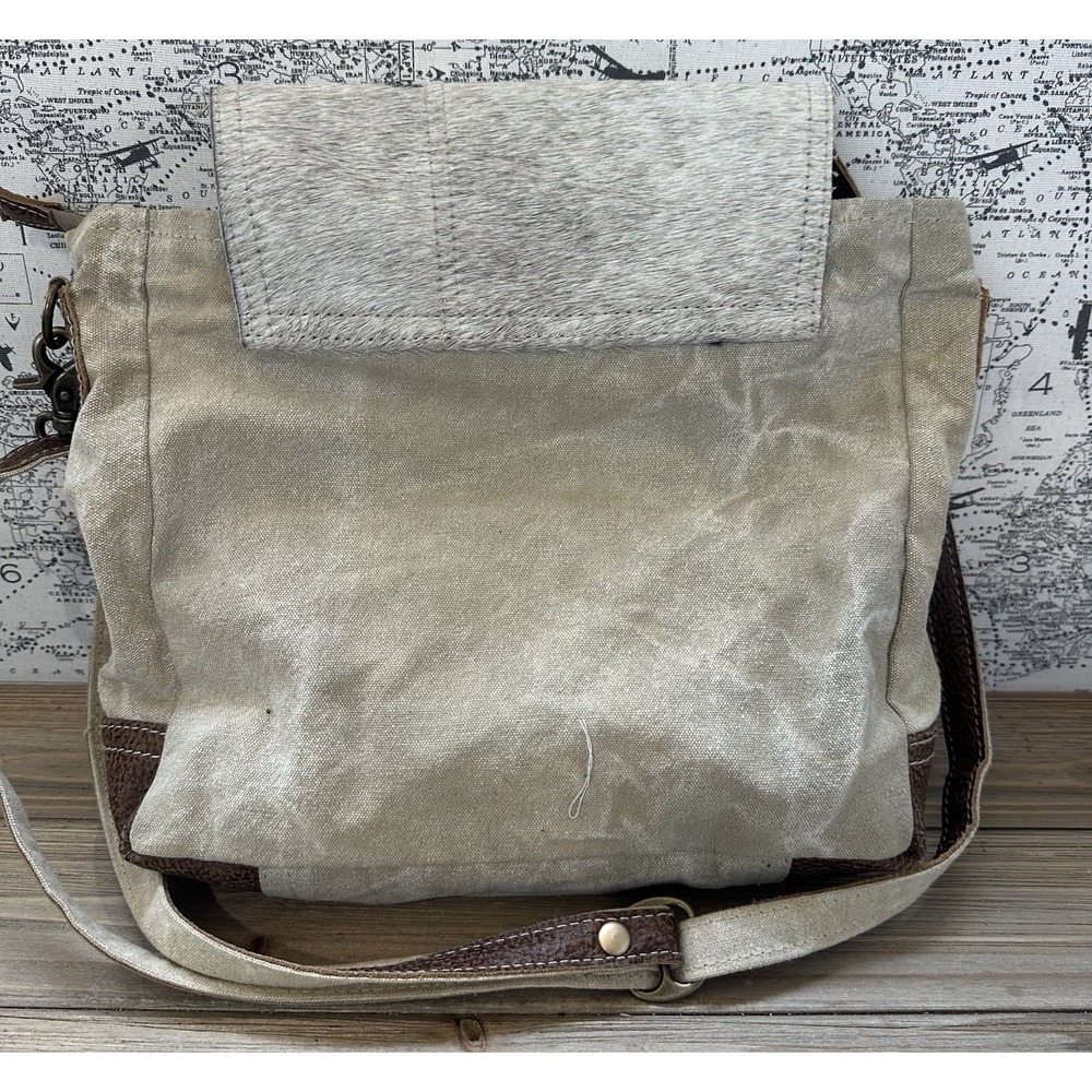 Myra Bag Cowhide Leather Purse BOHO - Picture 6 of 10
